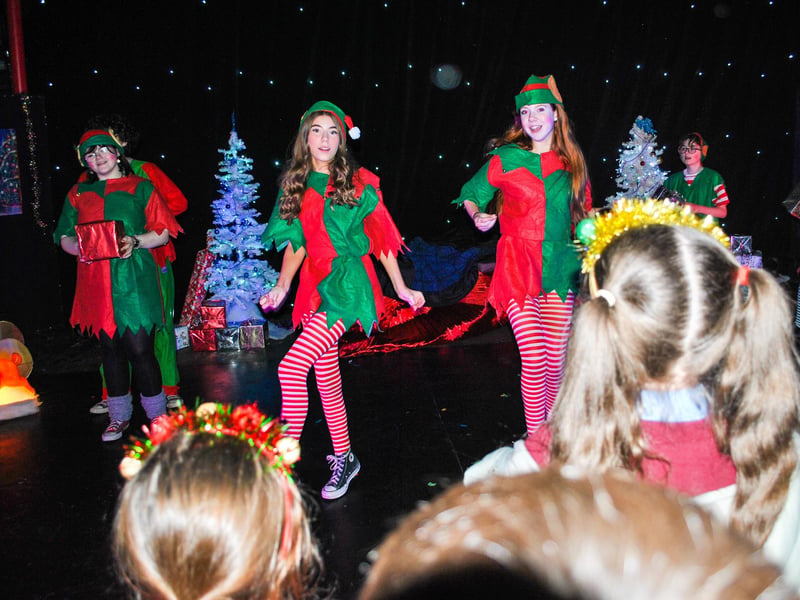 'Twas the week before Christmas' in Studio 2 in Derry with the Grinch, Santa, Mrs Claus, Cindy Lou Who, the elves and a Christmas Fairy.