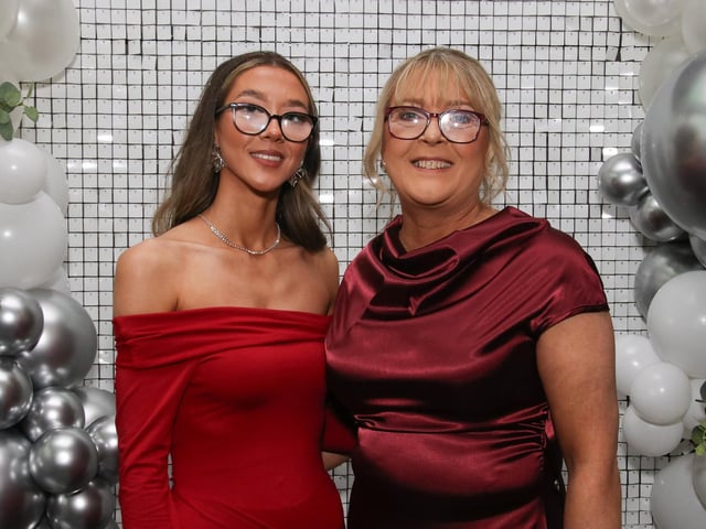 Alannah and Sonia McMenamin pictured at Northland’s 50th Anniversary Gala Dinner held in The Everglades Hotel. (Photo - Deirdre Heaney, nwpresspics)