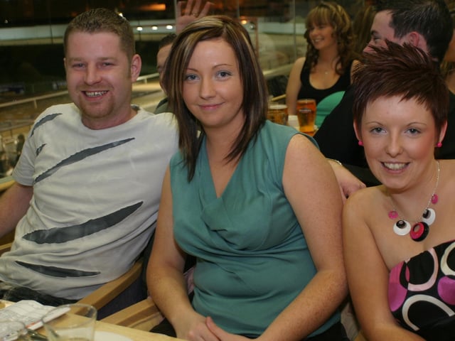 A night at the Lifford Races back in January 2004.