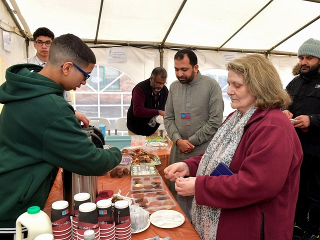 The North West Islamic Association’s centre in Pennyburn was open for a Tea and Tour on Sunday afternoon last. Photo: George Sweeney. DER2311GS – 15