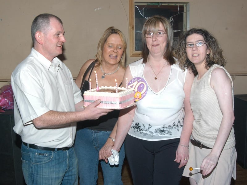 Parties and celebrations back in November 2004  Phyllis.