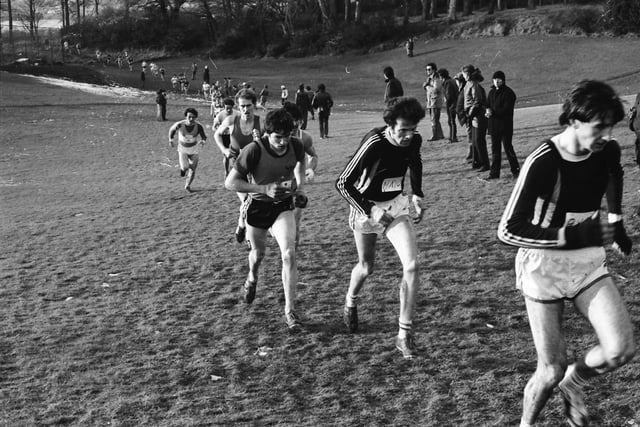 Ulster Cross Country Championships at St Columb's Park in Derry 40 years ago.