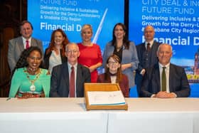 City Deal partners welcome financial deal milestone for Derry and Strabane City Region City Deal.