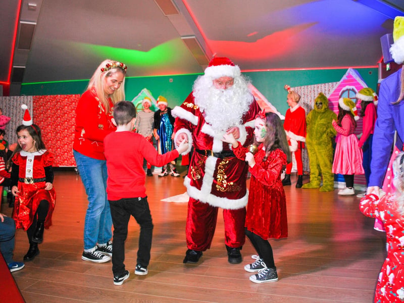 'Twas the week before Christmas' in Studio 2 in Derry with the Grinch, Santa, Mrs Claus, Cindy Lou Who, the elves and a Christmas Fairy.