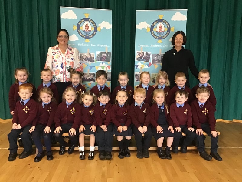 Mrs Dunne's P1 class, Saint Eithne's PS.