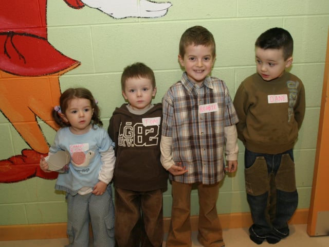 Caragh Tierney's party celebration back in 2004.