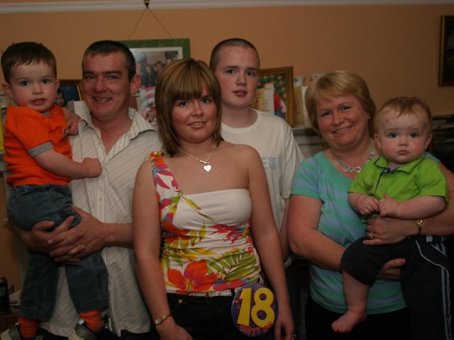 Parties and celebrations in Derry back in July 2004. Leanne McGinley