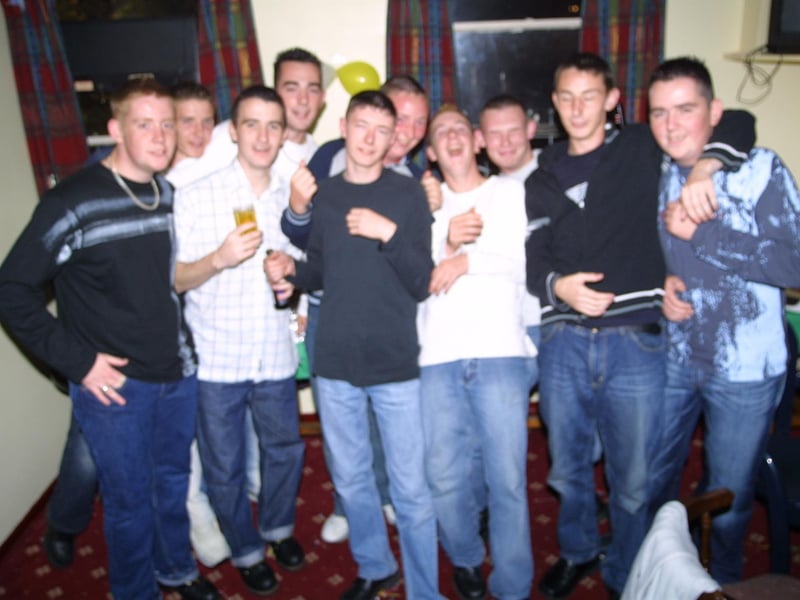 Derry people partying in September 2003
