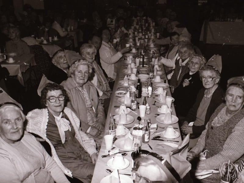 St Mary's Senior Citizens Christmas Party in December 1983.