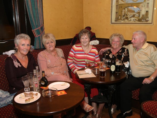 Party celebrations back in April 2004.