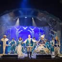 The cast of Jack and the Beanstalk in the Millennium Forum
