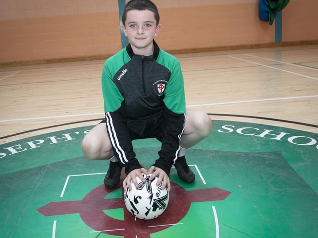 Odhran Moreland (Defender) Club = Trojans A hard tackling centre half who is very comfortable on the ball. Has also played in midfield for the team.
