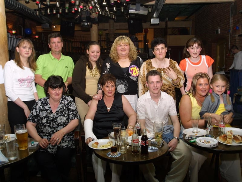 Pictures of Derry people partying in June and July 2003