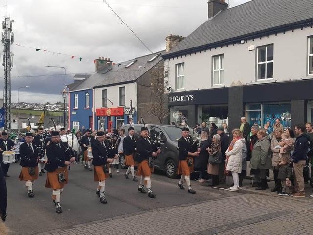 Buncrana St Patrick's Day parade 2023.
