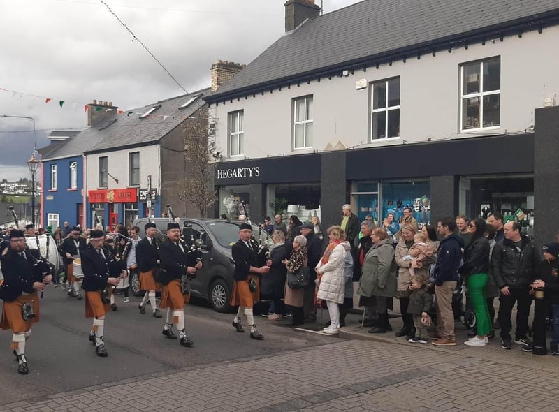 Buncrana St Patrick's Day parade 2023.