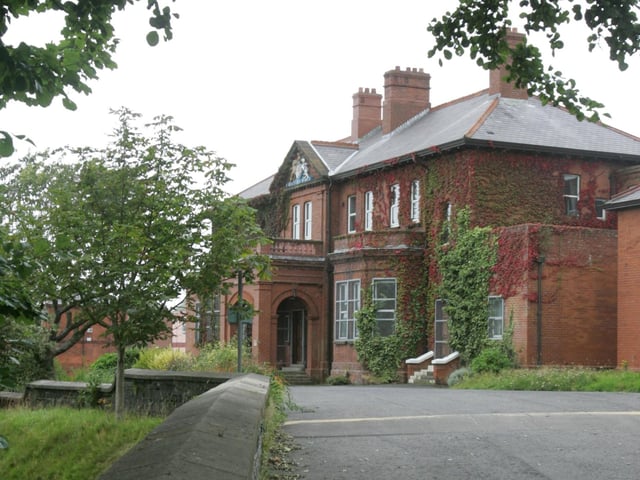 The former British Army military barracks at Ebrington in September 2005 shortly after it was transferred to the Executive.