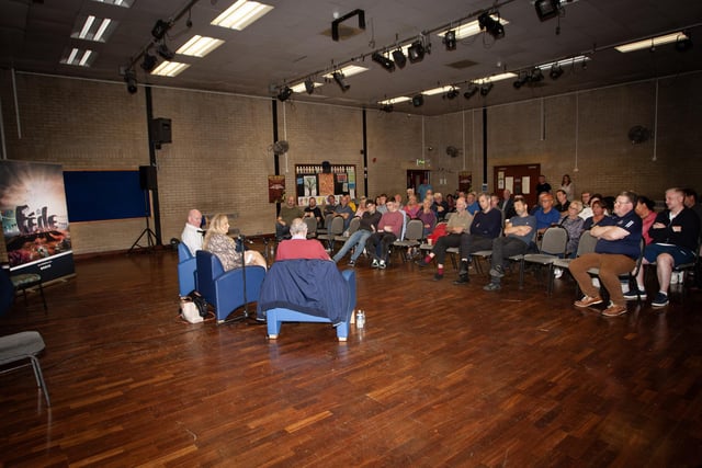The attendance at Wednesday evening's Féile Event 'Was There A Derry Influence in the GFA?' at Pilot's Row Community Centre. (Photos: Jim McCafferty Photography)
