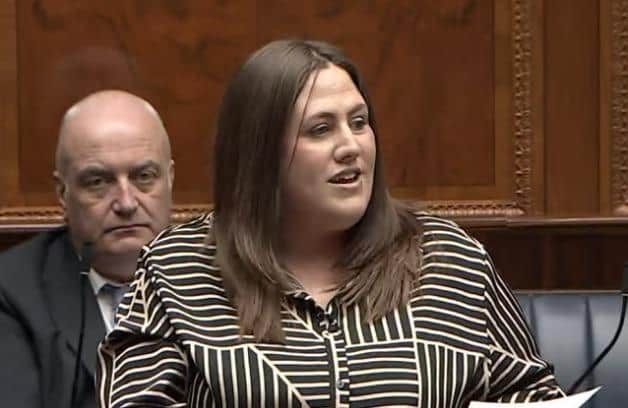 Foyle DUP MLA Julie Middleton.