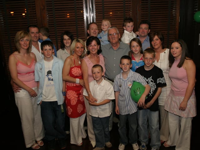 Parties and celebrations back in 2004: Eileen Scanlon.