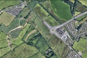 H1 and H2 lands in Derry. (Google Earth)
