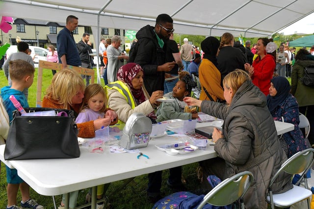There were lots of activities for children at the NW Migrants Forum’s ‘Celebrate Family – Connect Communities’ fun day at Coshquin on Sunday afternoon last. Photo: George Sweeney. DER2320GS – 21