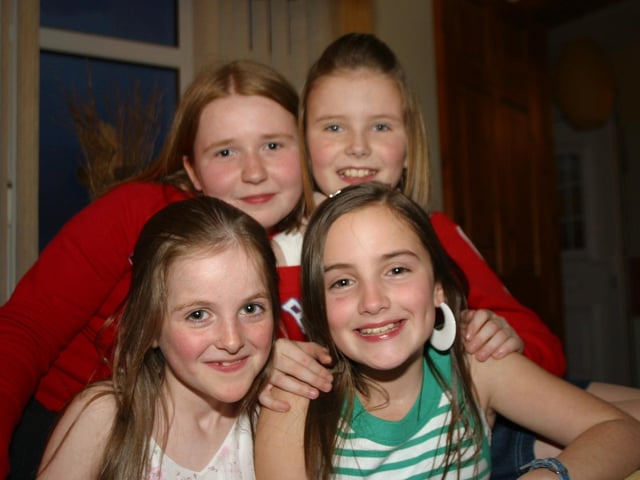 Party celebrations back in April 2004.