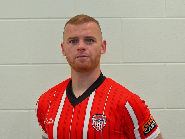 The experienced centre half made a significant impact on Derry both on and off the pitch when arriving during last season's summer window and he will once again prove to be a major influence on this team if City are to challenge for honours once again. The only question mark is who will play alongside him this campaign.