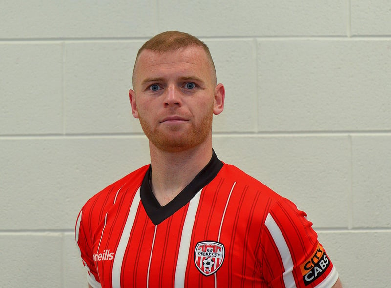 The experienced centre half made a significant impact on Derry both on and off the pitch when arriving during last season's summer window and he will once again prove to be a major influence on this team if City are to challenge for honours once again. The only question mark is who will play alongside him this campaign.
