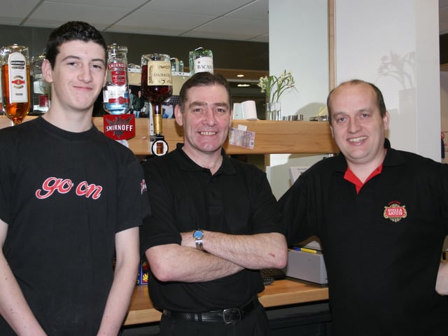 Eamon McNulty, Kevin Sharkey and Brian McGlynn. : .