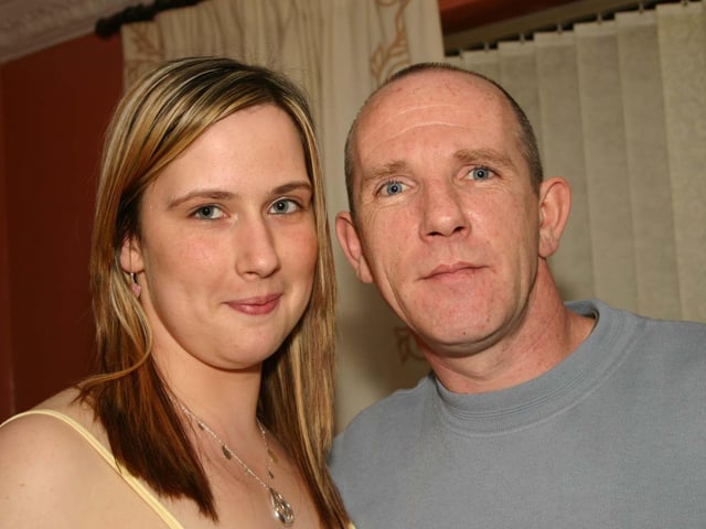 caroline Moore with Uncle Neil enjoying 18th birthday celebrations. 3590/dd : Parties in Derry in Spring 2006.