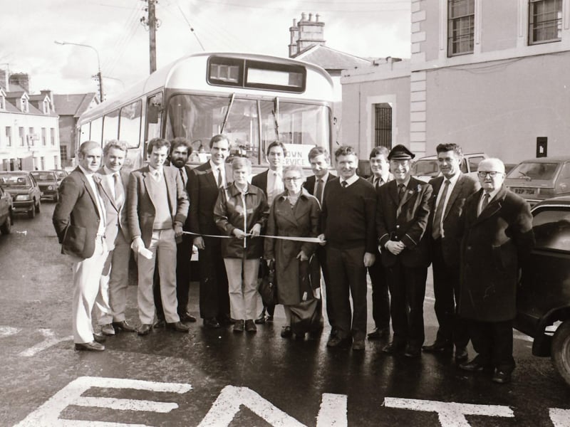 Launching Letterkenny Shopping Spree and new town bus service.