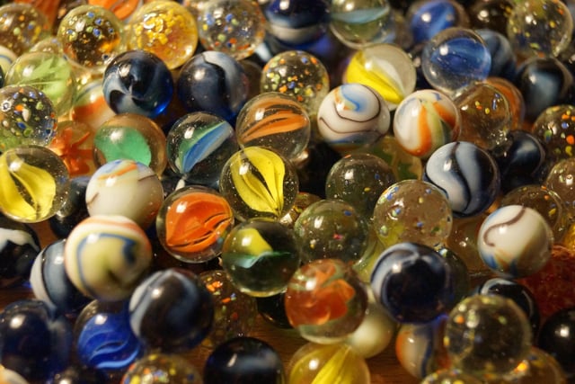 Marbles were a popular stocking filler and many a good day was wiled away pitting your skills against your opponent's out on the street. (Photo: PxHere)