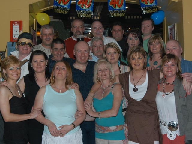 Anthony Hegarty' 40th birthday.