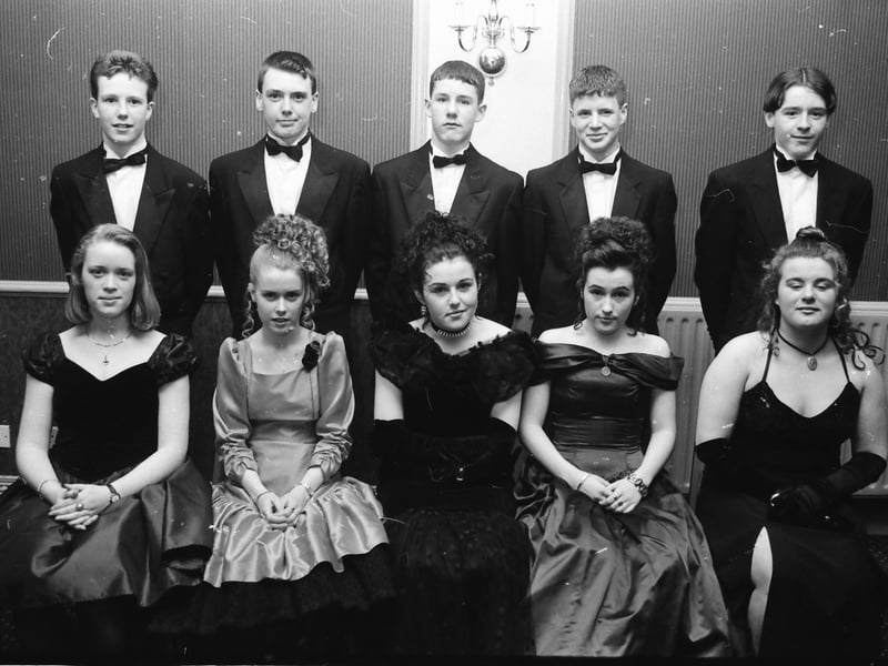 St. Patrick's and St. Brigid's, Claudy, formal in February 1994