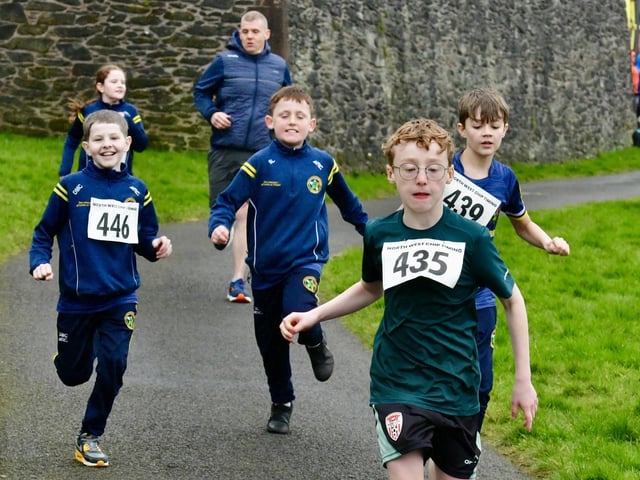 Nailor's Row came alive as children from four local primary schools took part in the second annual Anthony Hegarty 1km Dash.