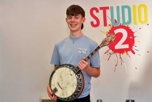 Dillion McLaughlin, CCE Baile na gCallieach, was among the prize winners for Bango dance tunes age 15-18 at the recent Fleadh Dhoire 2023 held in Dungiven . CCE Baile na gCallieach will represent County Doire in July at the Fleadh Uladh in Dromore, County Tyrone. Photo: George Sweeney. DER2324GS – 58