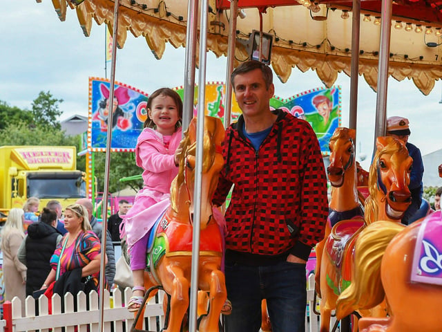The carousel is popular at the Foyle Maritime Festival. Photo: George Sweeney