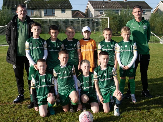 The Foyle Harps 2013 team who played in the Sean O'Kane Memorial Tournament at St. Joseph's on Sunday.