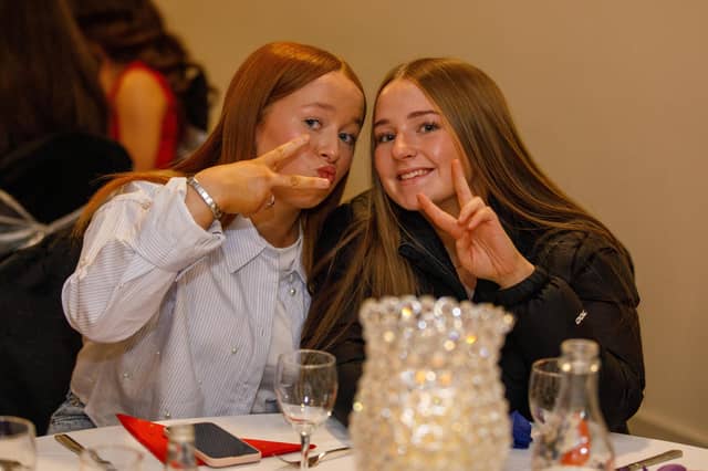 All smiles amongst the attendance at the Derry City FC Women 2024 Awards night at the Maldron Hotel.