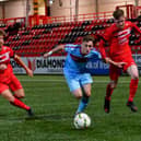 Institute’s Jamie Dunne has been in good form in recent weeks.  Picture: George Sweeney.  DER2238GS – 04