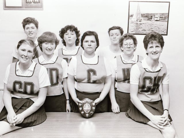 St Columb's Park Netball team.