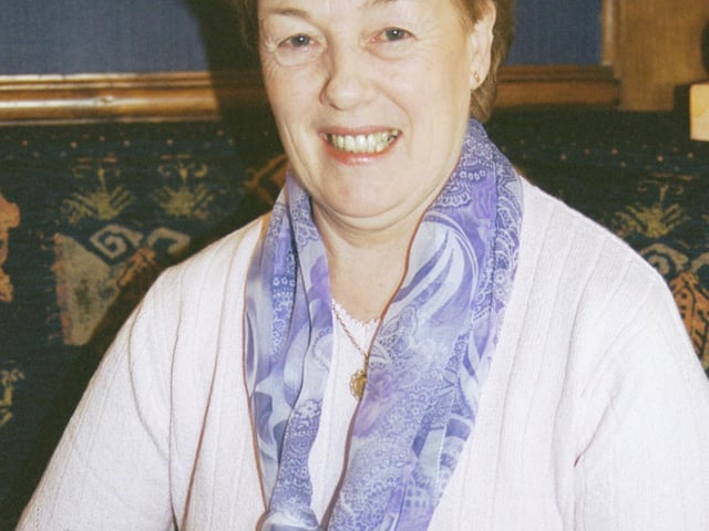 Angela Cox who celebrated her 60th birthday at a party in the Argyle Arms