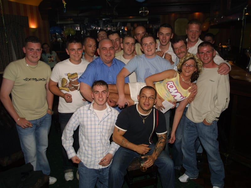 Parties and celebrations in Derry back in August 2004. Brenda Dalzell