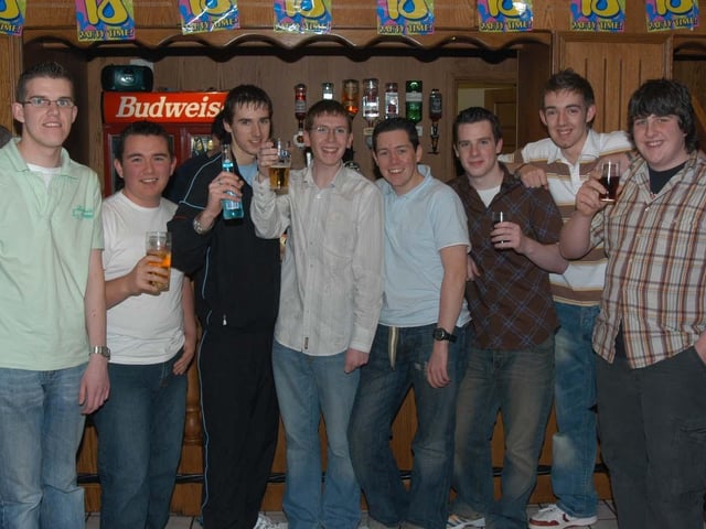 Parties and celebrations November 2005: Fergal Nash.