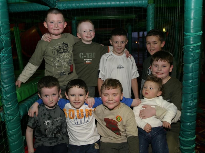 Celebrations back in 2004: James Doherty.