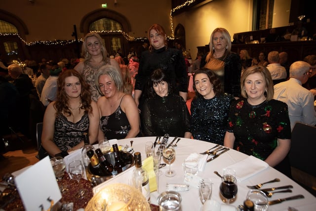 Mayor of Derry City and Strabane District, Councillor Patricia Logue, hosted a sparkling Christmas Charity Ball on Friday evening in the Guildhall. The event was held in aid of the Mayor’s chosen charities, the Foyle Hospice and the Ryan McBride Foundation, and she extended her thanks to all who attended and donated to the two causes.