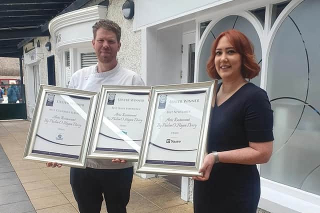 Felim O’Hagan and Serina Macari