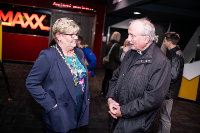 Attendees included Mayor of Derry and Strabane, Councillor Angela Dobbins and Bishop Dónal McKeown, Bishop of Derry.