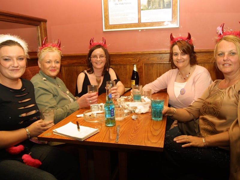 Selena McDaid, Kathy McSheffrey, Catherine Cunningham, Selena Page, Helen McDaid.