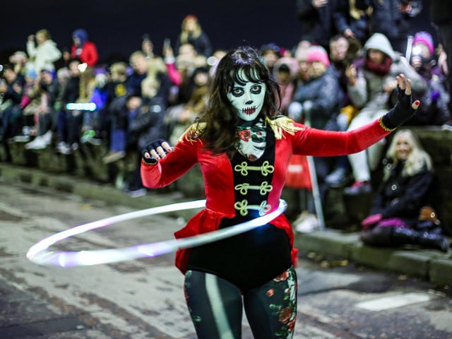 Derry Halloween Carnival Parade & Fireworks Display. Credit © Lorcan Doherty